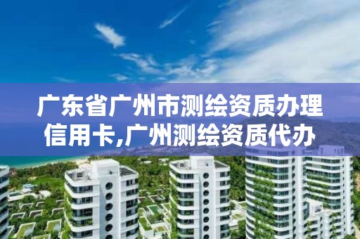 广东省广州市测绘资质办理信用卡,广州测绘资质代办