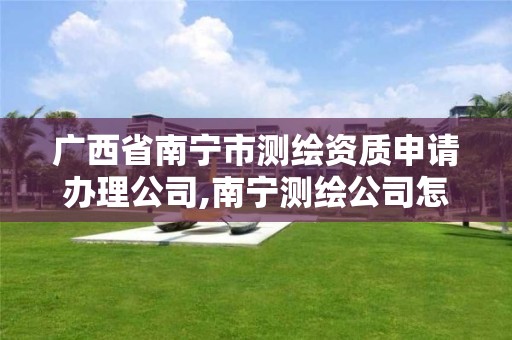 广西省南宁市测绘资质申请办理公司,南宁测绘公司怎么收费标准