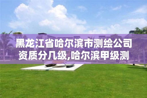 黑龙江省哈尔滨市测绘公司资质分几级,哈尔滨甲级测绘公司