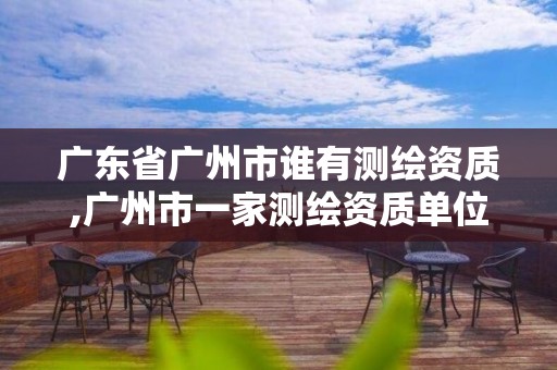 广东省广州市谁有测绘资质,广州市一家测绘资质单位