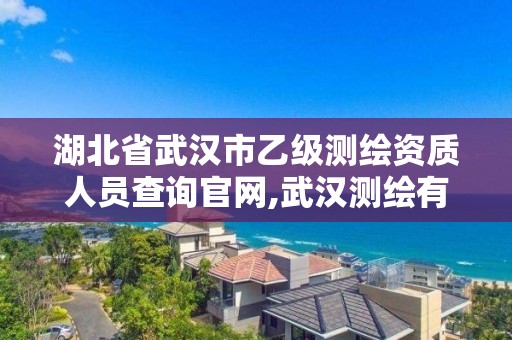 湖北省武汉市乙级测绘资质人员查询官网,武汉测绘有限公司。