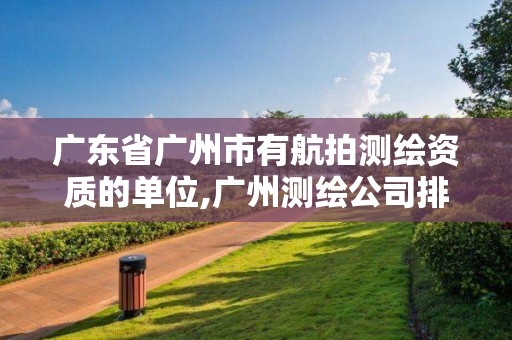 广东省广州市有航拍测绘资质的单位,广州测绘公司排名名单。