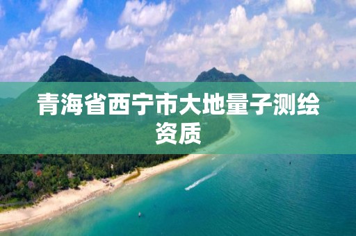 青海省西宁市大地量子测绘资质