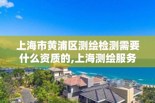 上海市黄浦区测绘检测需要什么资质的,上海测绘服务中心。