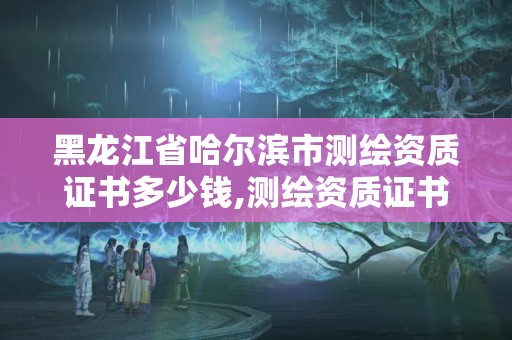 黑龙江省哈尔滨市测绘资质证书多少钱,测绘资质证书等级。