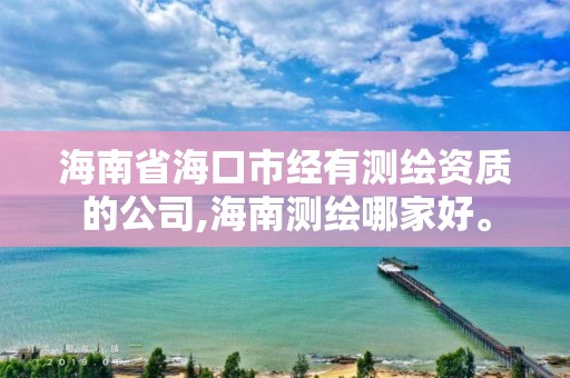 海南省海口市经有测绘资质的公司,海南测绘哪家好。