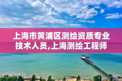 上海市黄浦区测绘资质专业技术人员,上海测绘工程师职称评定条件及流程。