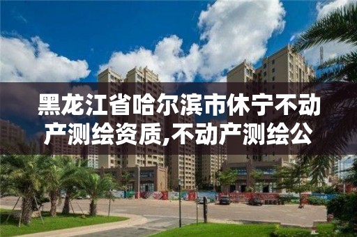 黑龙江省哈尔滨市休宁不动产测绘资质,不动产测绘公司。