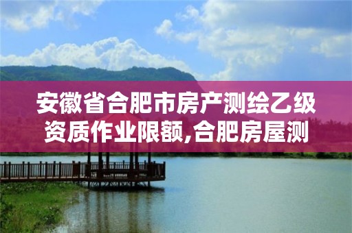 安徽省合肥市房产测绘乙级资质作业限额,合肥房屋测绘公司电话。