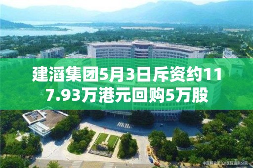 建滔集团5月3日斥资约117.93万港元回购5万股