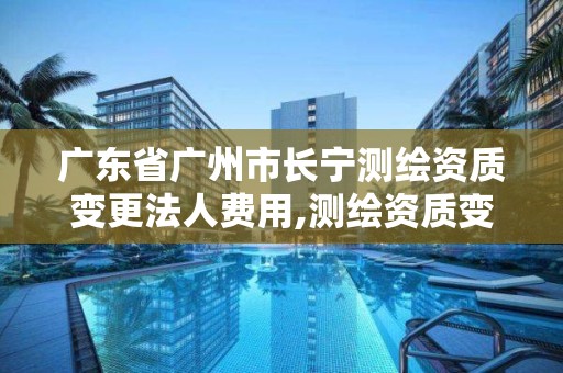 广东省广州市长宁测绘资质变更法人费用,测绘资质变更法人流程。