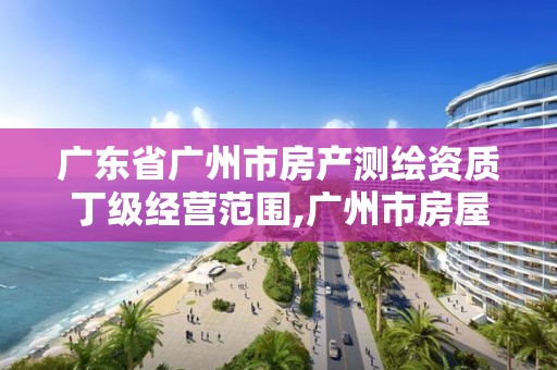 广东省广州市房产测绘资质丁级经营范围,广州市房屋测绘机构。