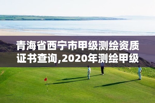 青海省西宁市甲级测绘资质证书查询,2020年测绘甲级资质条件。