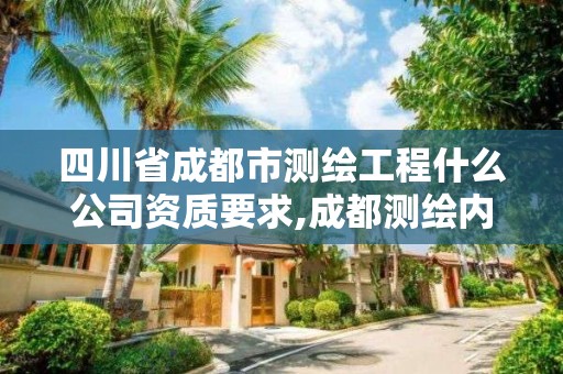 四川省成都市测绘工程什么公司资质要求,成都测绘内业招聘信息。