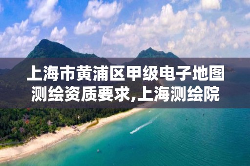 上海市黄浦区甲级电子地图测绘资质要求,上海测绘院买地形图。