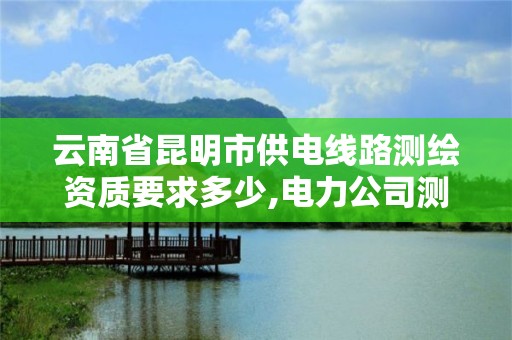 云南省昆明市供电线路测绘资质要求多少,电力公司测绘辛苦吗。