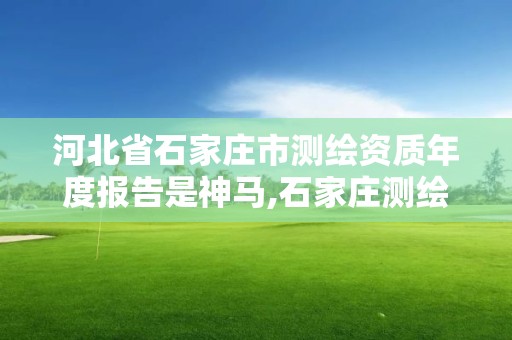 河北省石家庄市测绘资质年度报告是神马,石家庄测绘单位。