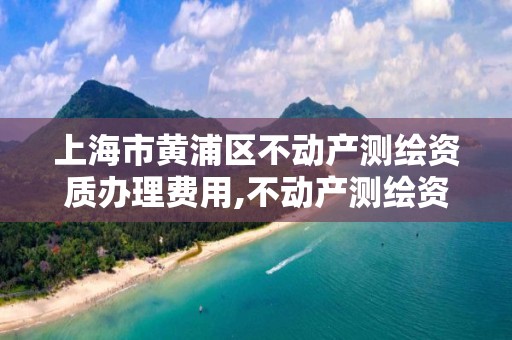 上海市黄浦区不动产测绘资质办理费用,不动产测绘资质要求。