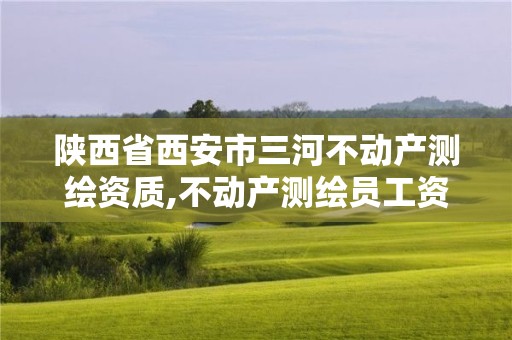 陕西省西安市三河不动产测绘资质,不动产测绘员工资高不。