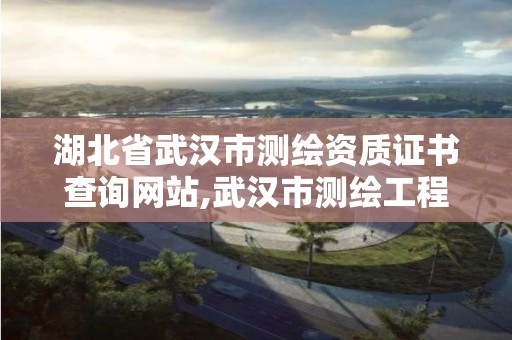 湖北省武汉市测绘资质证书查询网站,武汉市测绘工程技术规定。