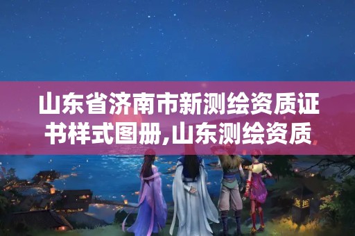 山东省济南市新测绘资质证书样式图册,山东测绘资质管理系统。