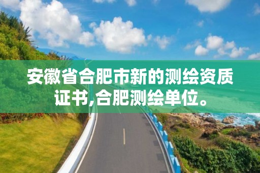 安徽省合肥市新的测绘资质证书,合肥测绘单位。