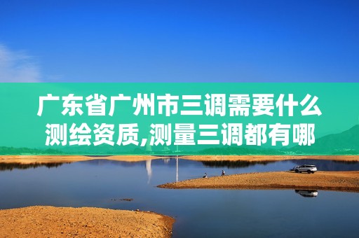 广东省广州市三调需要什么测绘资质,测量三调都有哪些工作。