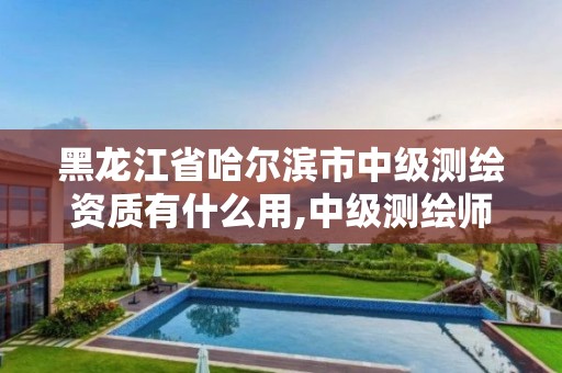 黑龙江省哈尔滨市中级测绘资质有什么用,中级测绘师证书。