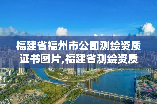 福建省福州市公司测绘资质证书图片,福建省测绘资质管理系统。