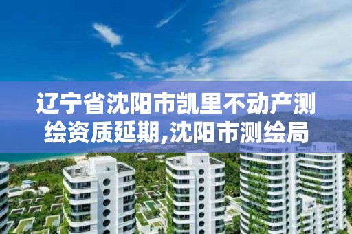 辽宁省沈阳市凯里不动产测绘资质延期,沈阳市测绘局官网。