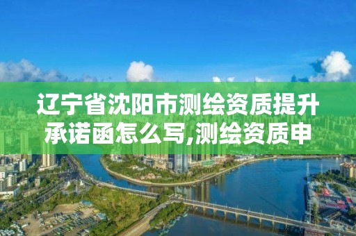 辽宁省沈阳市测绘资质提升承诺函怎么写,测绘资质申报。