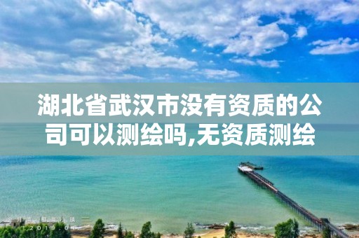 湖北省武汉市没有资质的公司可以测绘吗,无资质测绘。