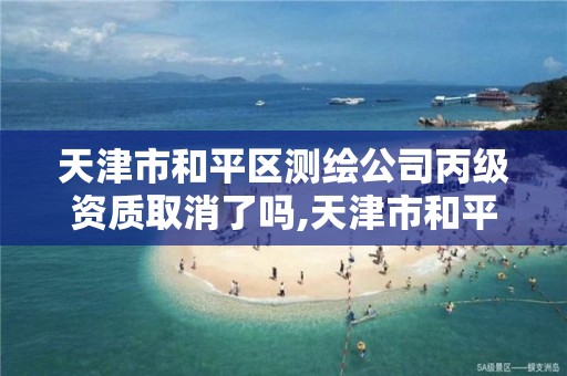 天津市和平区测绘公司丙级资质取消了吗,天津市和平区测绘公司丙级资质取消了吗今年。