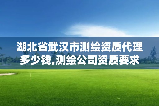 湖北省武汉市测绘资质代理多少钱,测绘公司资质要求。