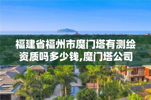 福建省福州市魔门塔有测绘资质吗多少钱,魔门塔公司官网。