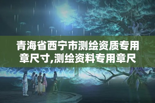 青海省西宁市测绘资质专用章尺寸,测绘资料专用章尺寸。