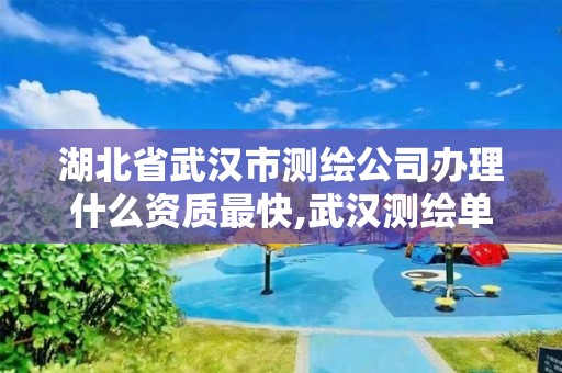 湖北省武汉市测绘公司办理什么资质最快,武汉测绘单位。