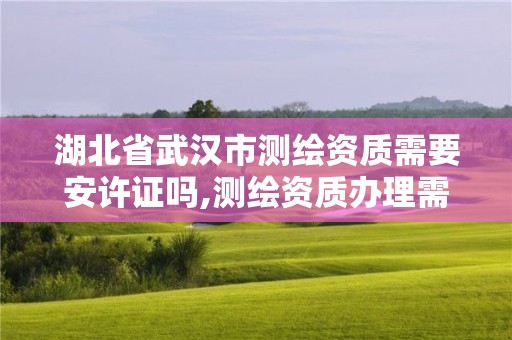 湖北省武汉市测绘资质需要安许证吗,测绘资质办理需要什么材料。