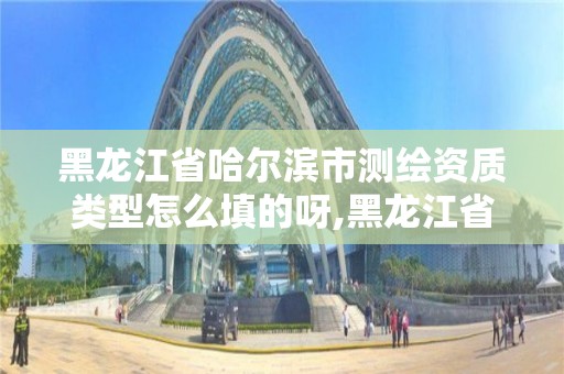 黑龙江省哈尔滨市测绘资质类型怎么填的呀,黑龙江省测绘资质延期通知。