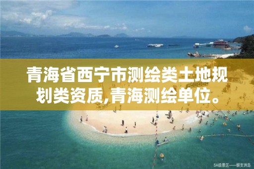 青海省西宁市测绘类土地规划类资质,青海测绘单位。