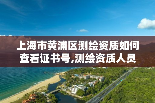 上海市黄浦区测绘资质如何查看证书号,测绘资质人员查询。