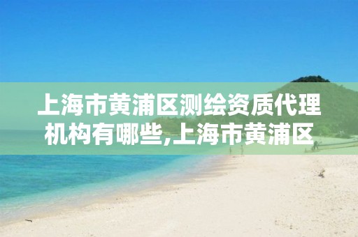 上海市黄浦区测绘资质代理机构有哪些,上海市黄浦区测绘中心。