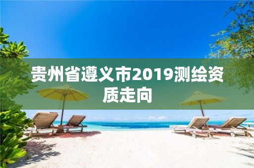 贵州省遵义市2019测绘资质走向