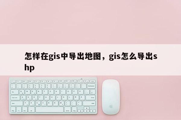 怎样在gis中导出地图，gis怎么导出shp